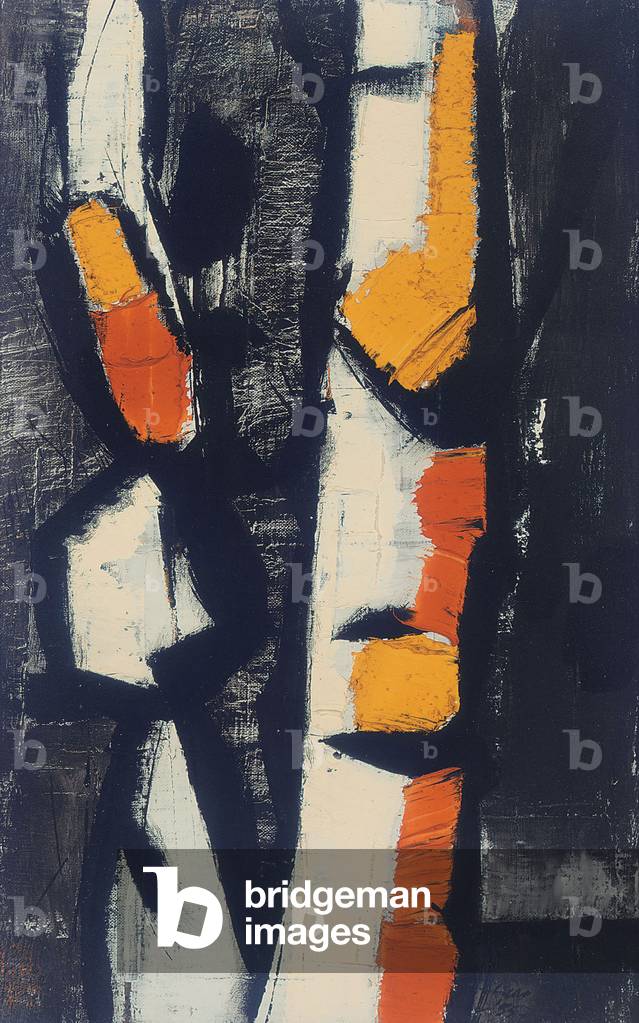 inverno studio 1955 (olio su tela)