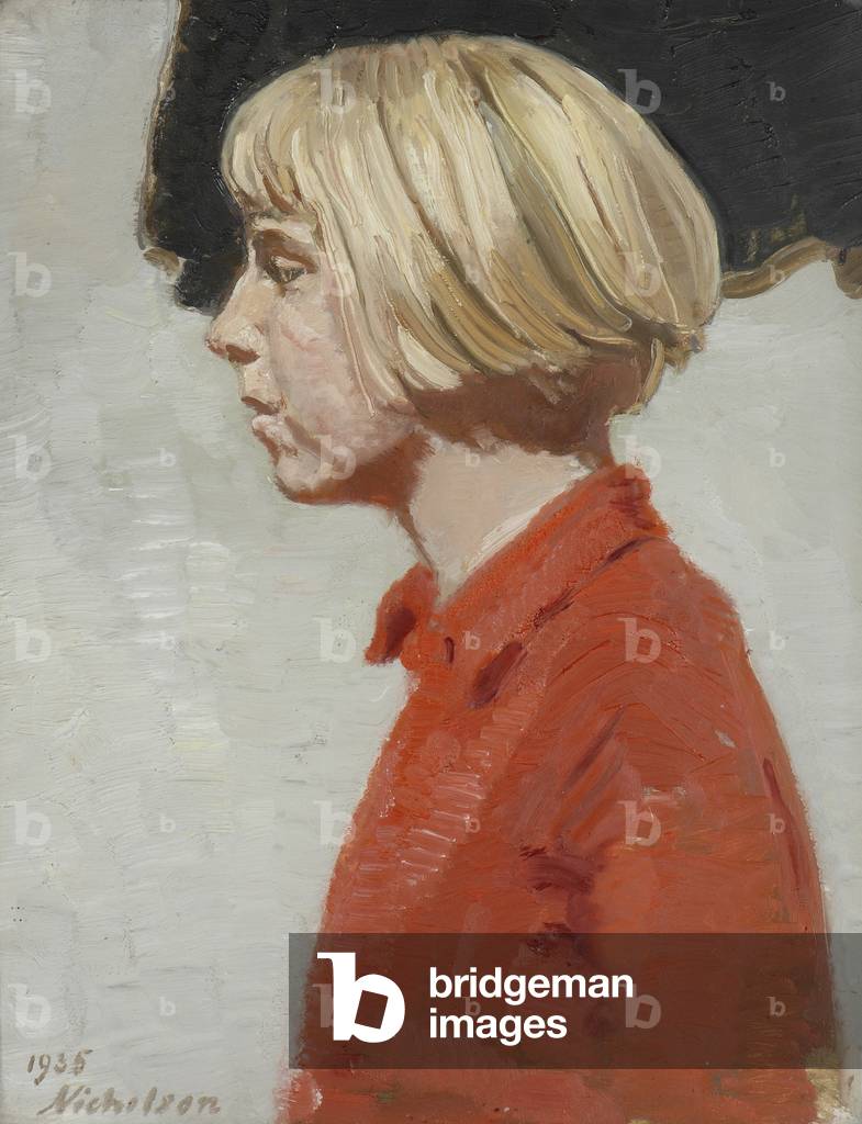 Bild von Gemälde "Jean Asquith", 1935 von William Nicholson