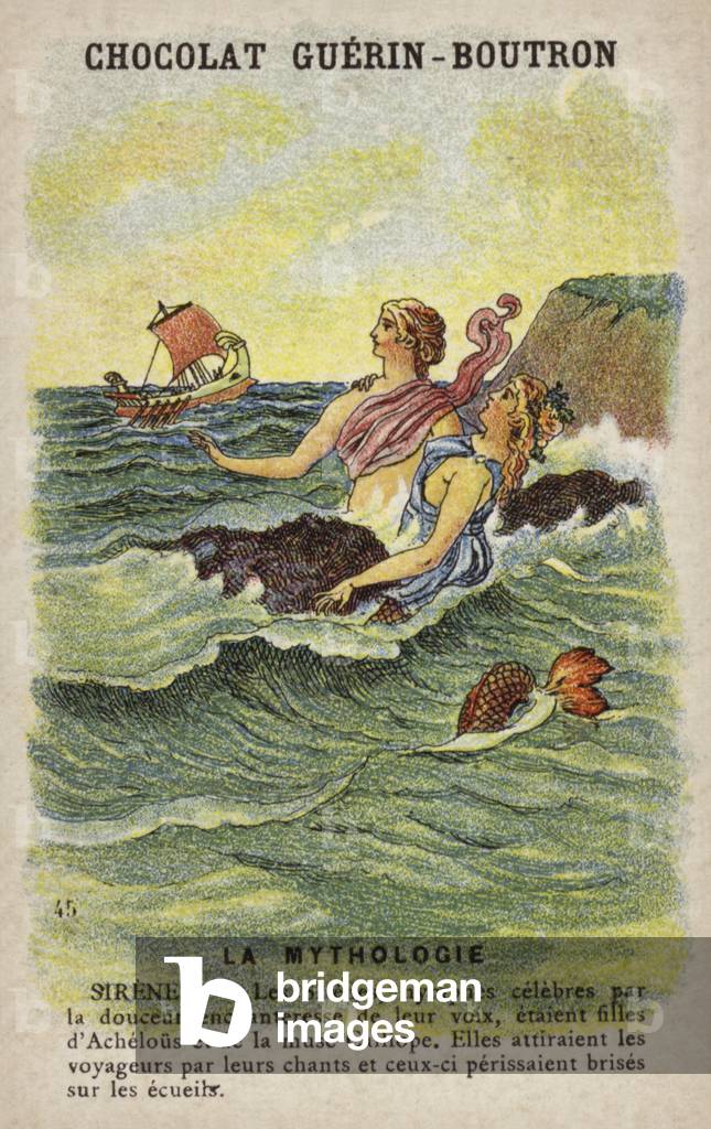 Sirens (chromolitho) 1801 par French School