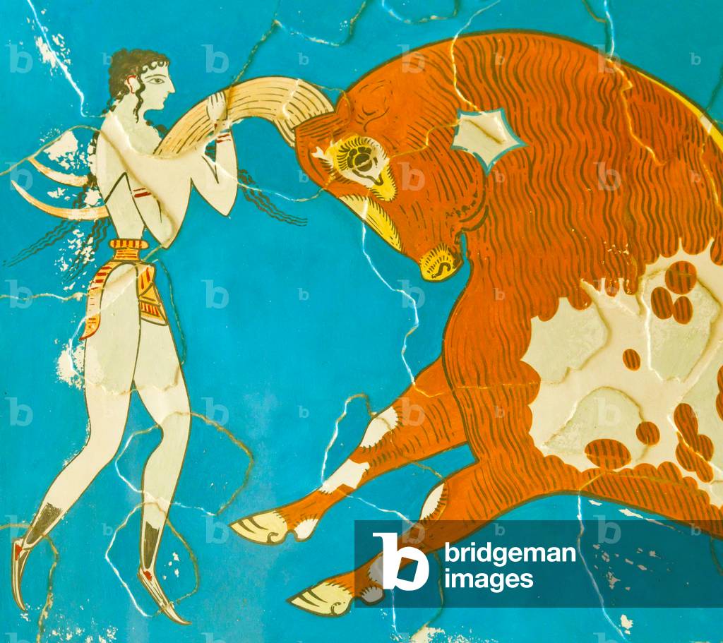 Toreador Fresco, Cnosso, Creta 1550-1450 a.C. (affresco)