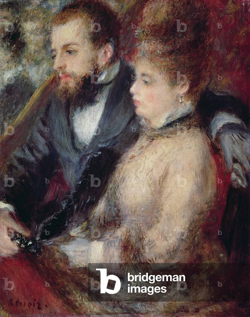 Immagine di Dipinto "La Loge" di Pierre Auguste Renoir
