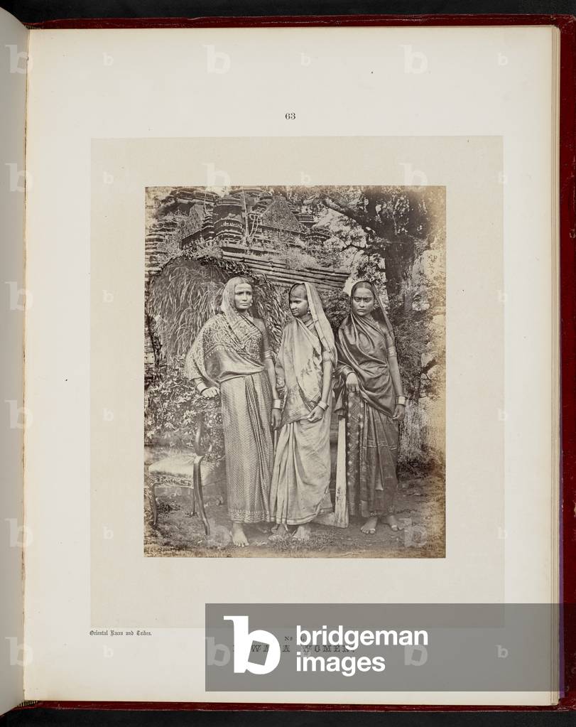 Bild von Fotografie "Lowana Frauen" 1856 von English Photographer