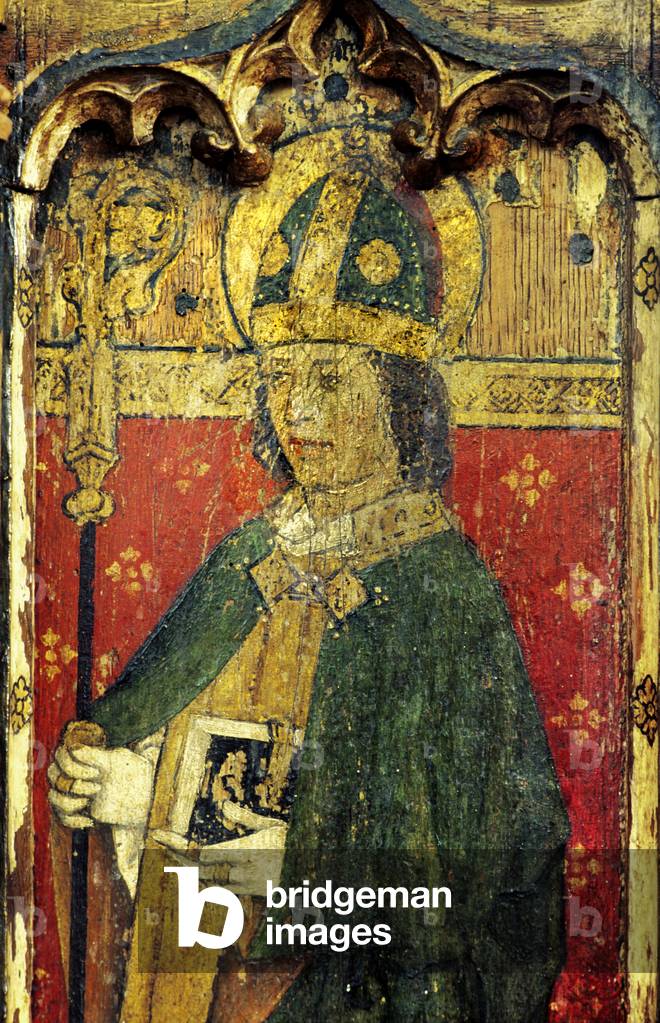 Bild von Gemälde "St Ambrose" von English School