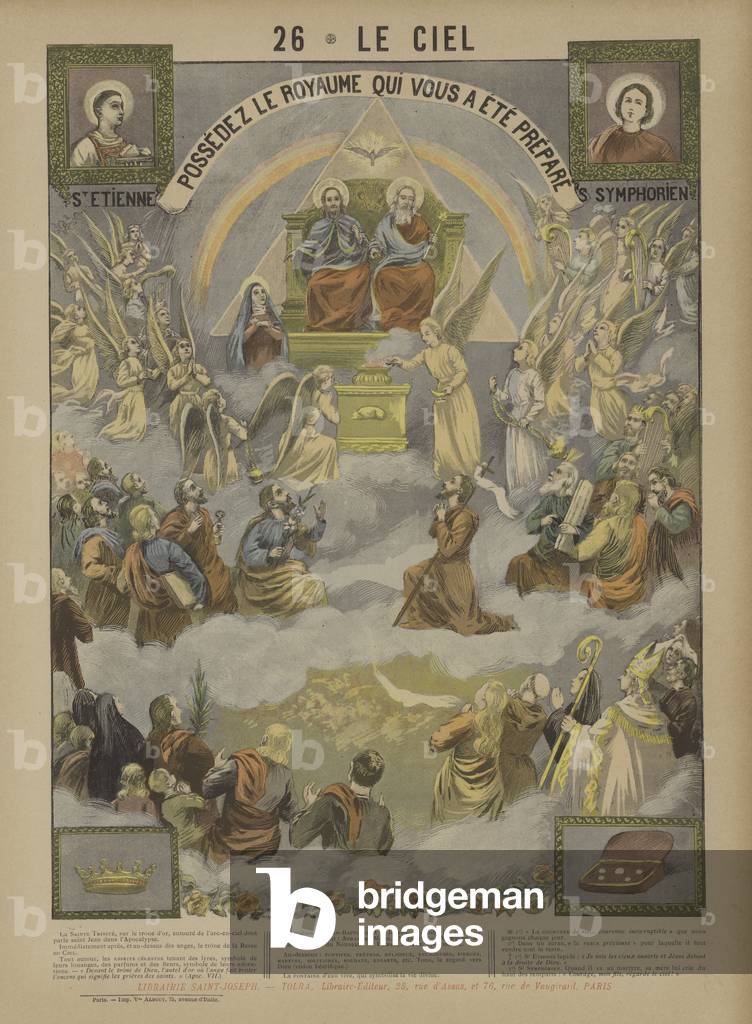 "Paradiso (colore lito)" 1801 di French School