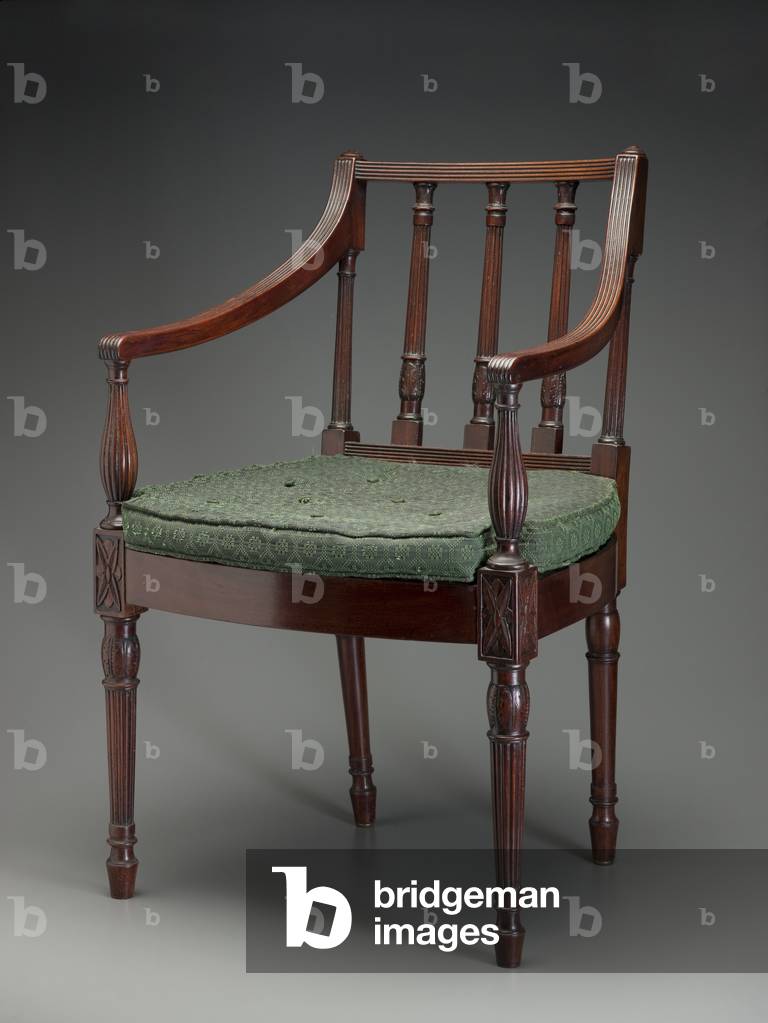 Image of Furniture depicting Armchair 1810 by Henry Haines