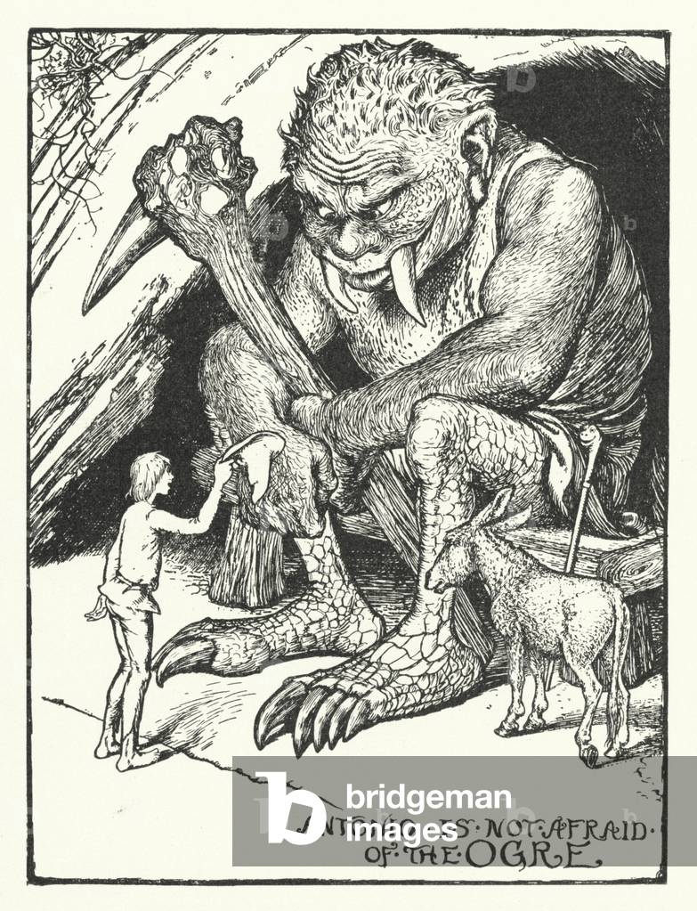 Antonio Is Not Afraid of the Ogre (engraving)
