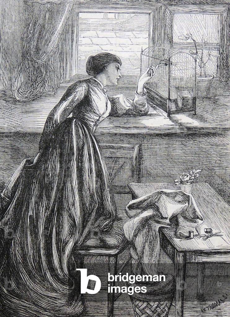 "Sarta presa pausa da lei lavoro" 1868