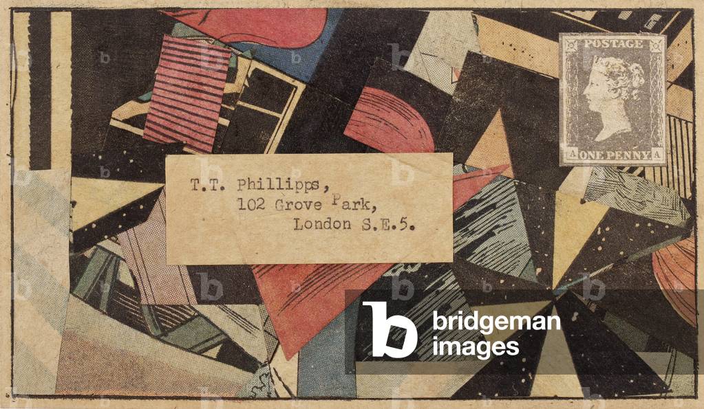 "Collage Umschlag", c.1977 von Tom Phillips