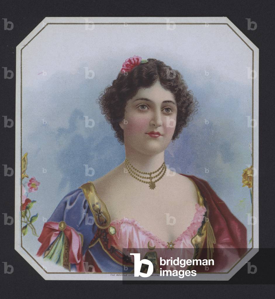"Ritratto di donna" 1801 di American School