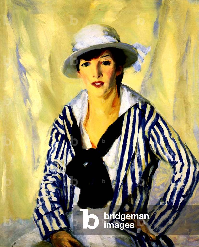 Viv in Blue Stripe, 1914 (olio su tela)