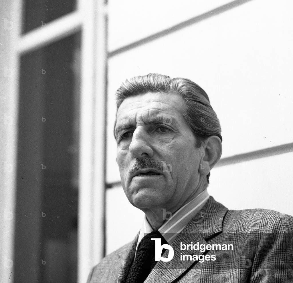 Image de Photographie représentant Général MASSU par Louis Monier, b/w
