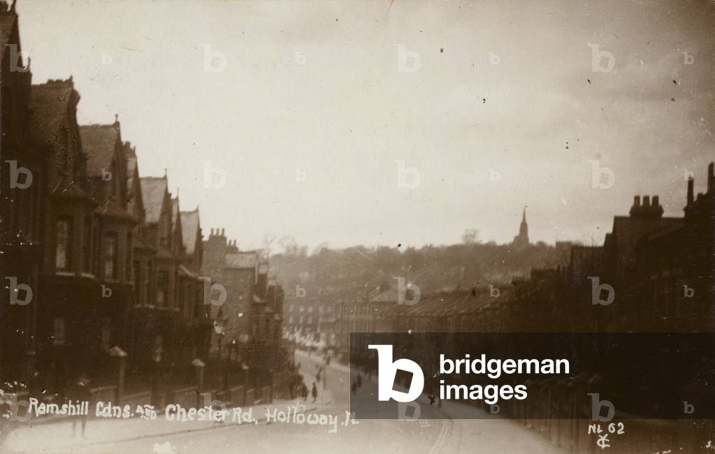 Ramshill Cdns. and Chester Rd. Holloway N (b/w photo)