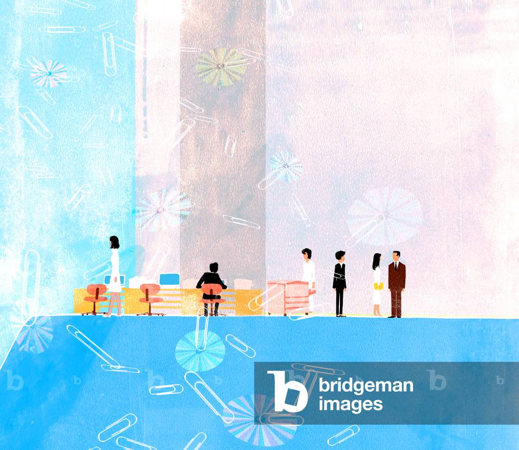 Un ufficio, 2011, (digitale)