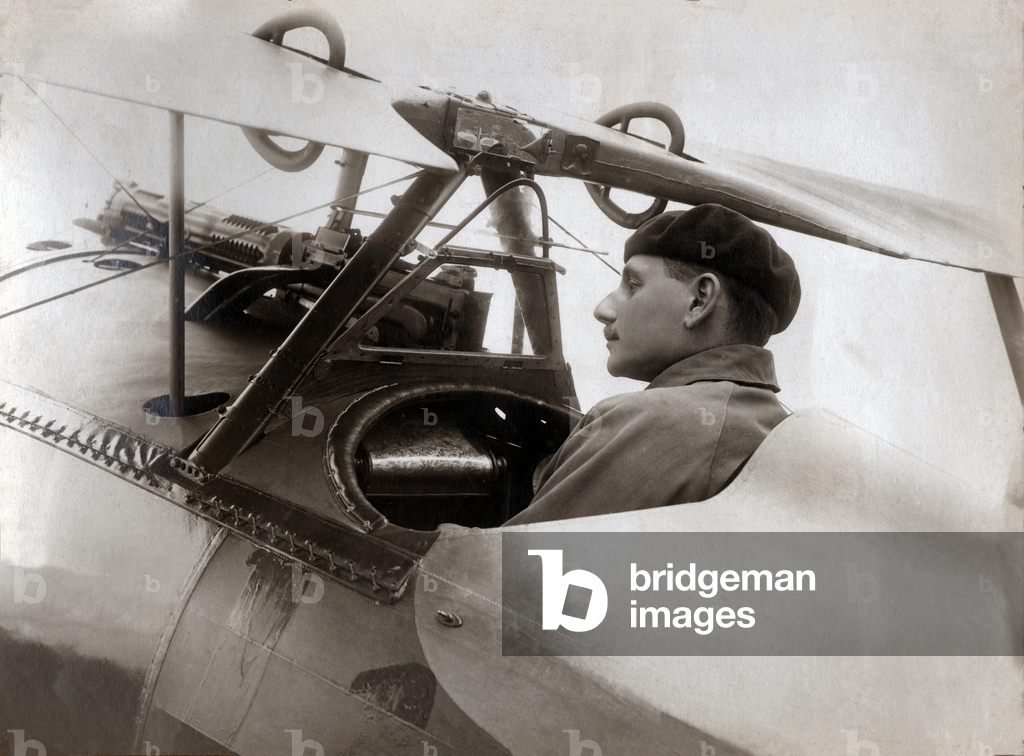 Image of Photography depicting The aviator Marcel Jauneaud 1916