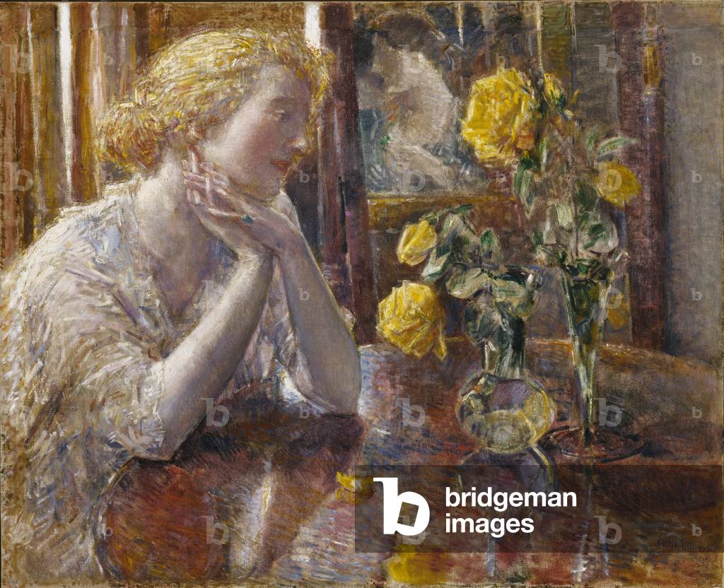 Maréchal Niel Roses, 1919 (Öl auf Leinwand)
