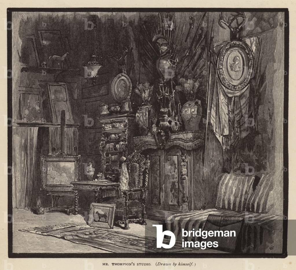 Mr Thompson's Studio (engraving)