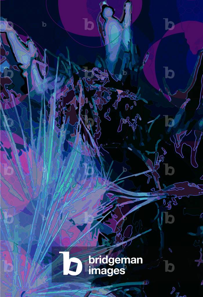 "Artichoke_abst_vert5" 2020 di Scott J. Davis