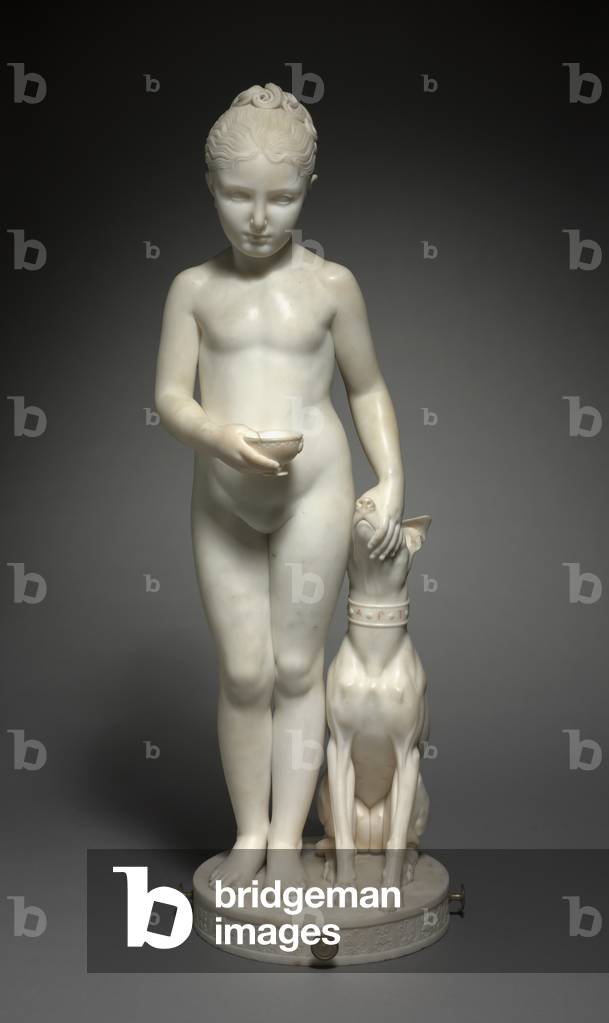Portrait of Napoléone Elisa Baciocchi, Niece of Napoleon I, 1810-1812 (marble) 