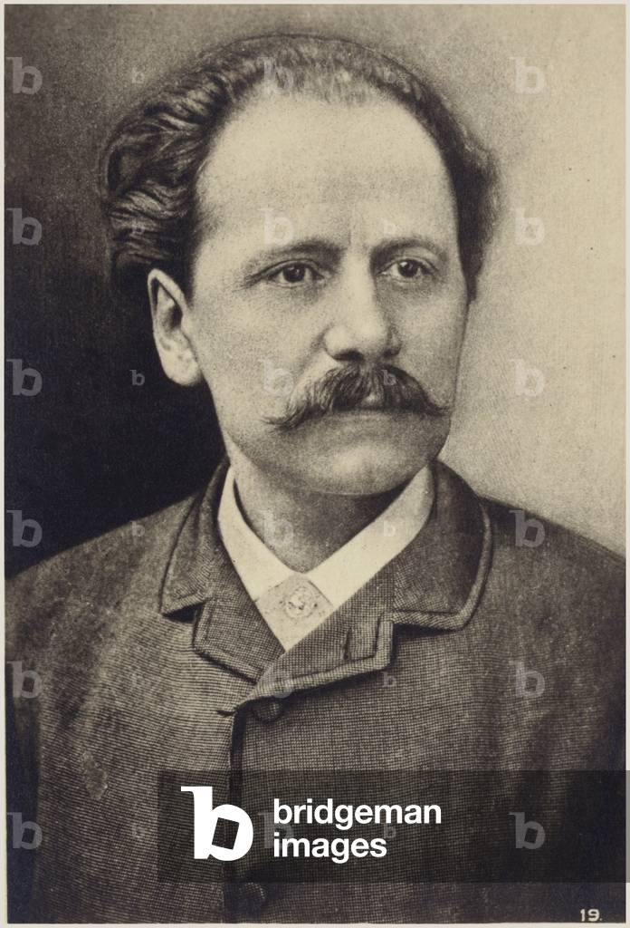 Porträt von Jules Massenet (s/w Foto)