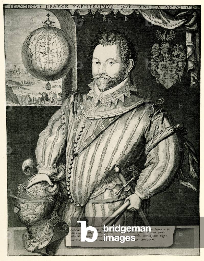 Sir Francis Drake, 1884-90 (incisione)