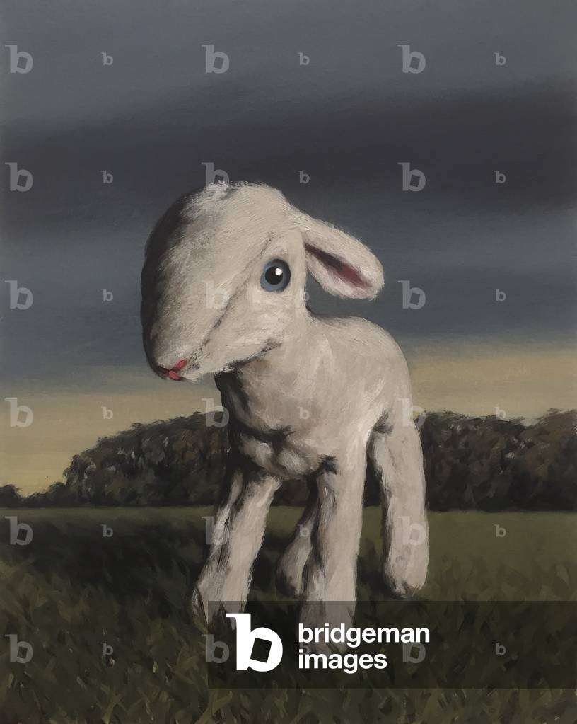 Lamb, 2009 (Öl auf Papier)