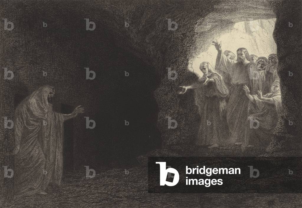 « Lazare, viens ! » , 1873 (gravure)