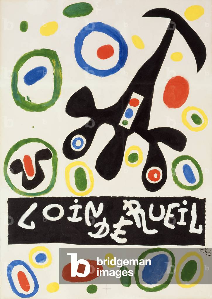 "Loin de Rueil" 1945 von Joan Miro