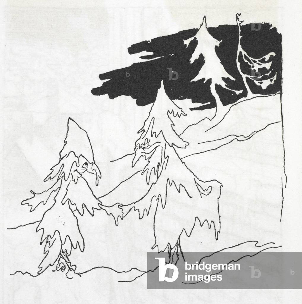 Deux hommes d'arbres secouant les mains