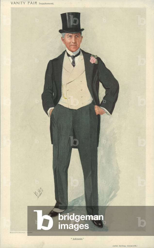 John Stirling Ainsworth (Farbe litho)