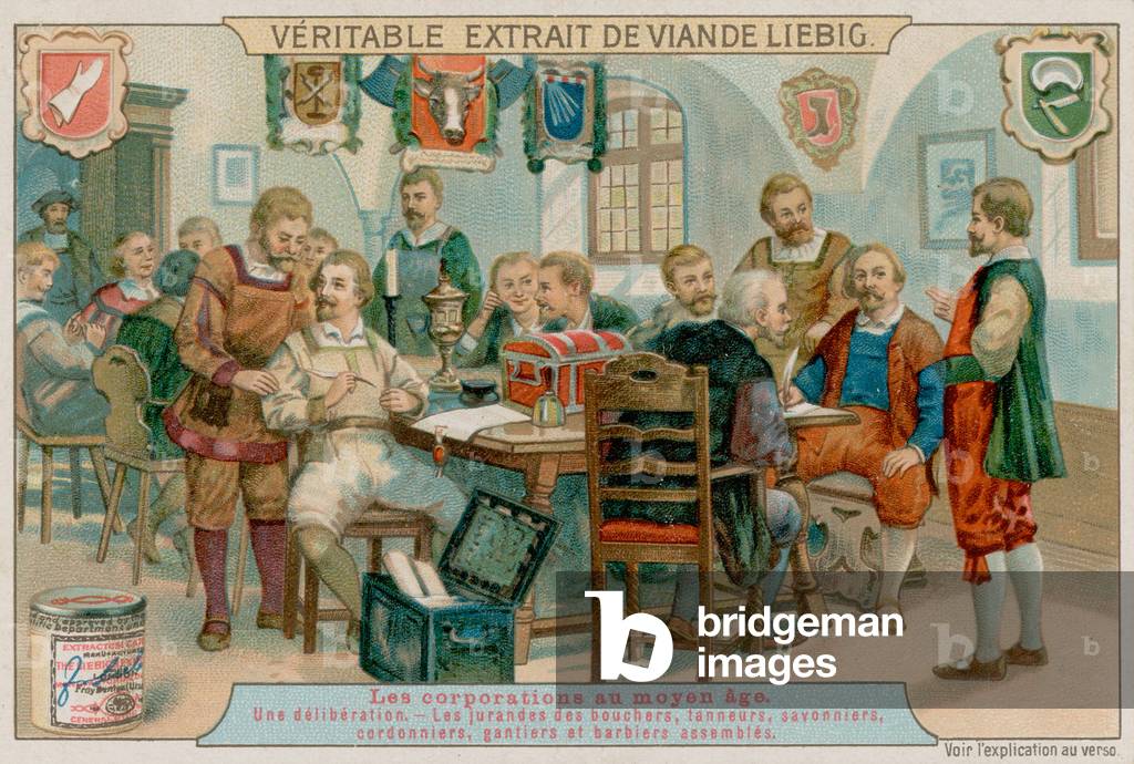 The Guilds of the Butchers by European Artist