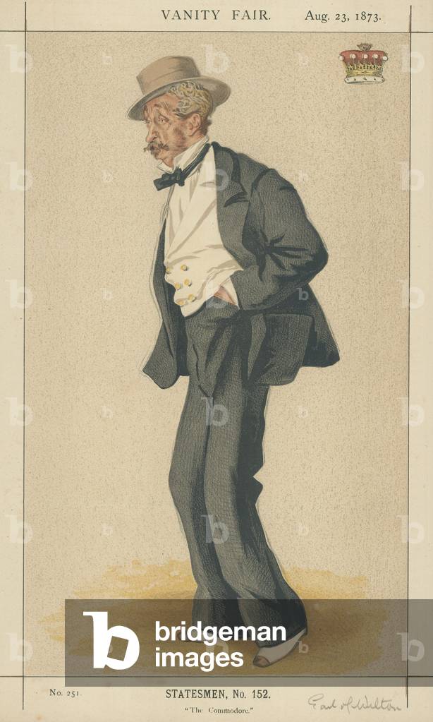 "Il Conte di Wilton (colore lito)" di James Jacques Joseph Tissot