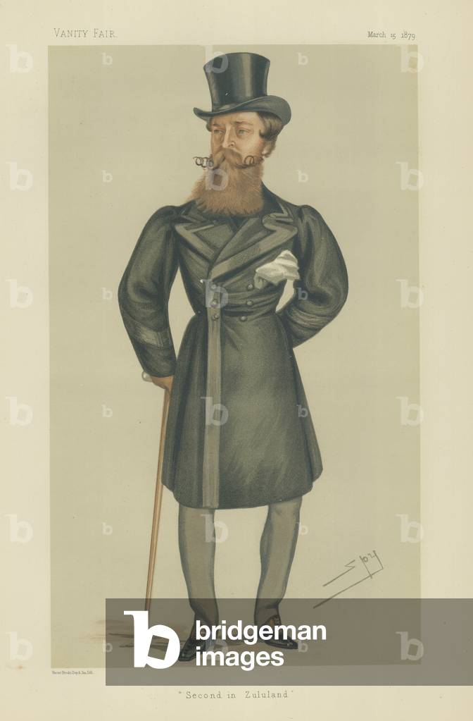 "Maggiore Generale Henry Speranza Crealock (colore lito)" di Leslie Matthew Ward