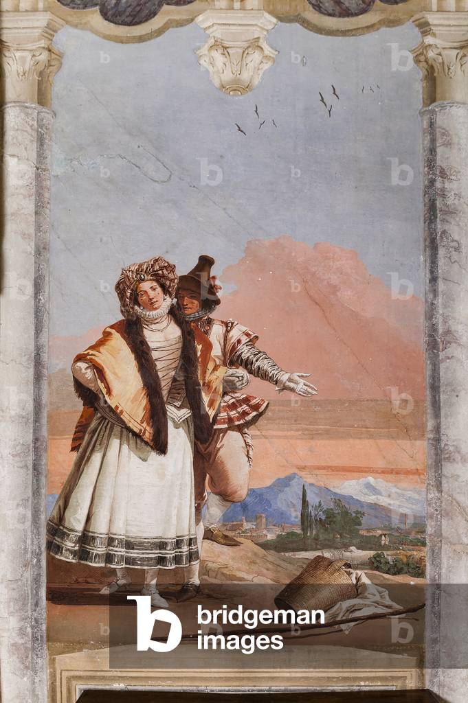 Guest Lodgings by Giovanni Battista Tiepolo