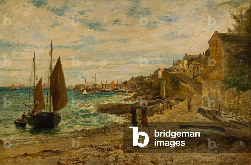 Newlyn Slip (Öl auf Leinwand)