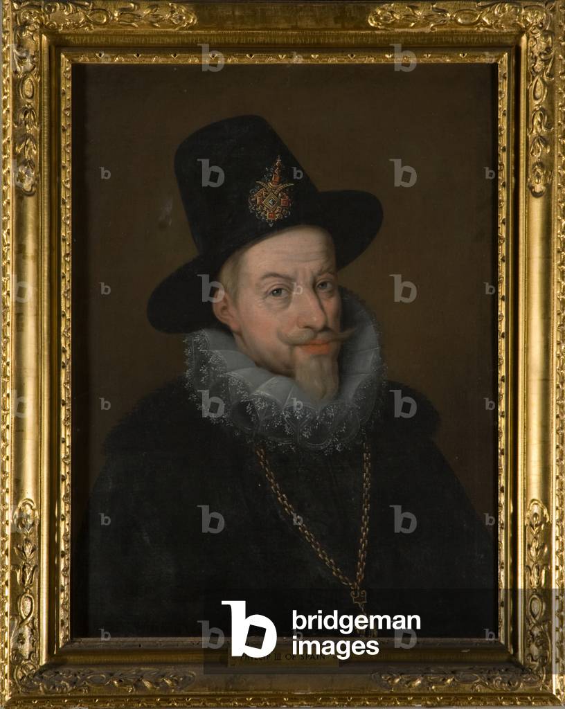 Porträt von Philipp III., König von Spanien (1578-1621) (Öl auf Leinwand)