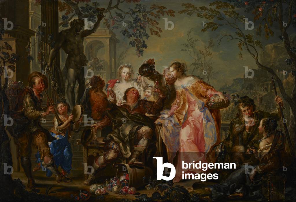 The Pleasures of the Seasons: Autumn c.1730 by Johann Georg Platzer