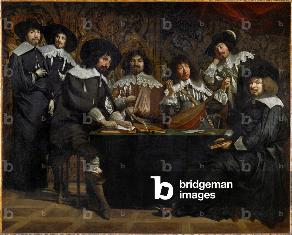 La reunion d' amateurs ou l' Academie - Una riunione di dilettanti o l'Accademia ...