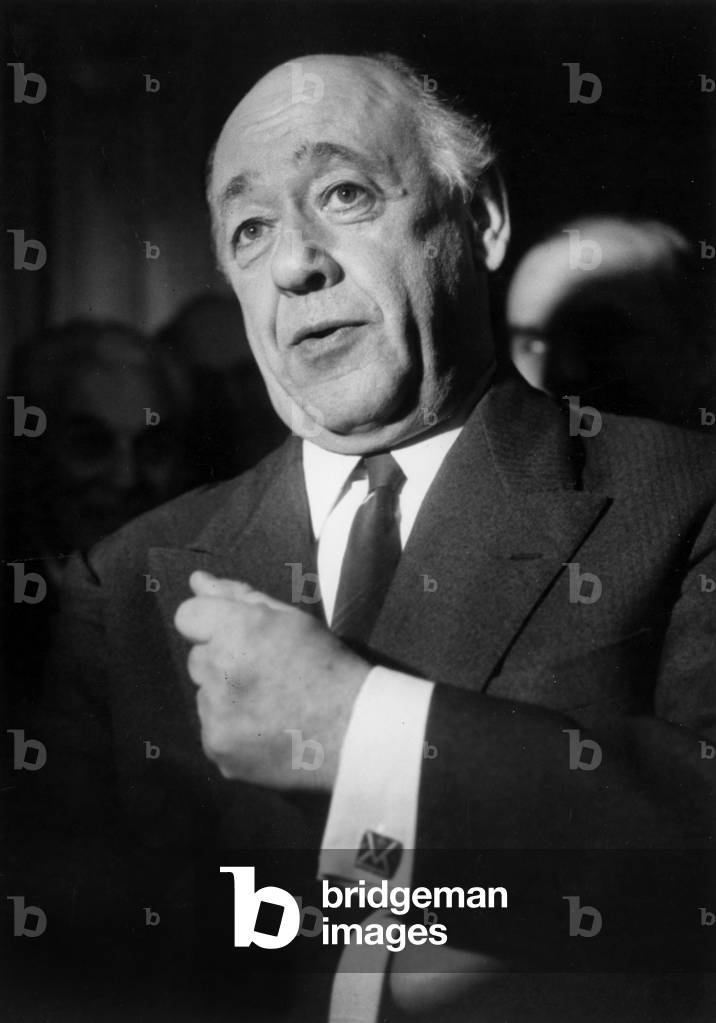 Image of Photography depicting The Writer Eugene Ionesco 1969, b/w