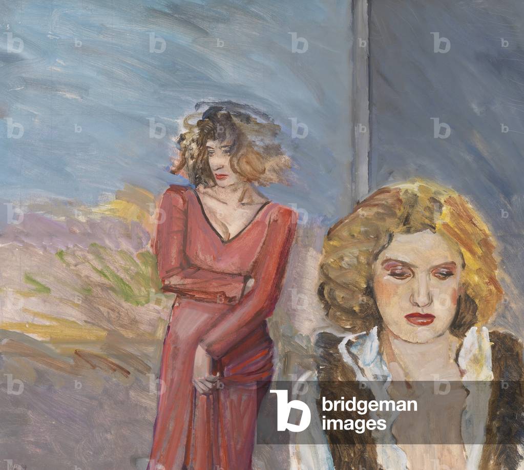 Immagine di Dipinto "passeggiata prima scuro 1984 olio su pannello" 1984 di William Packer