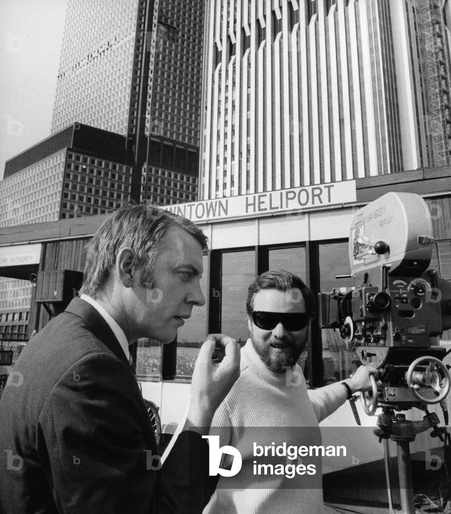 Bild von Filmstill "Am Set", b/w