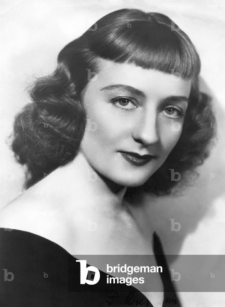 Poldi Mildner (27 luglio 1913 - 7 luglio 2007), pianista austriaco c 1950