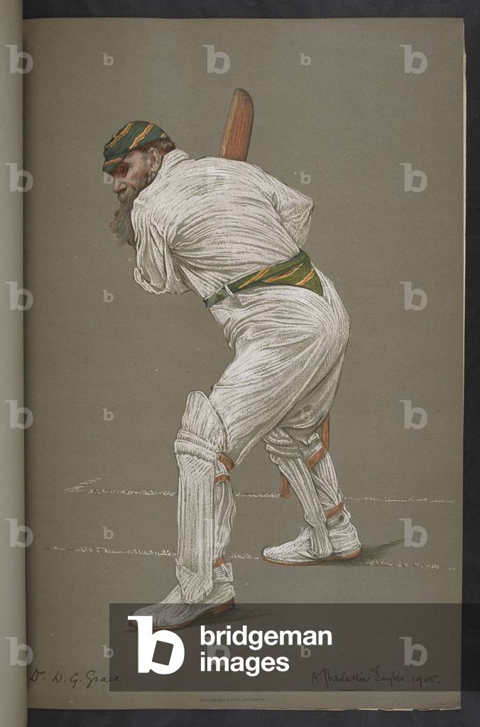 Dr. W. G. Grace. William Gilbert "W. G." Grace, MRCS, LRCP (1848-1915) was an English amateur cricketer who wa