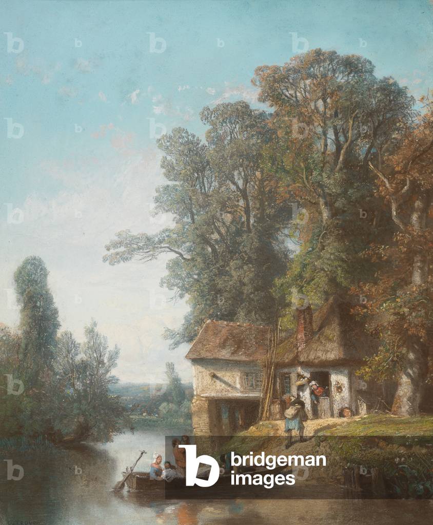 Aménagements ruraux, c.1835-45 par Constant-Emile Troyon