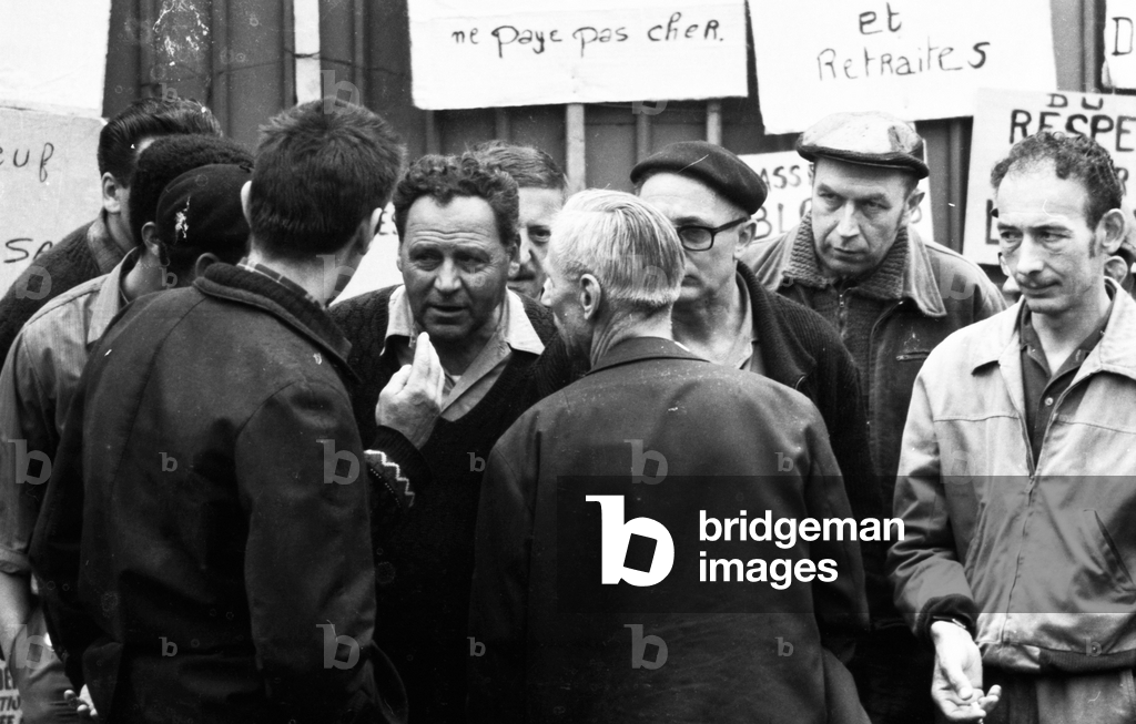 Sciopero generale in Francia 1968 FRA, Francia, Parigi Lo sciopero generale in Francia, qui nel maggio 1968 a 