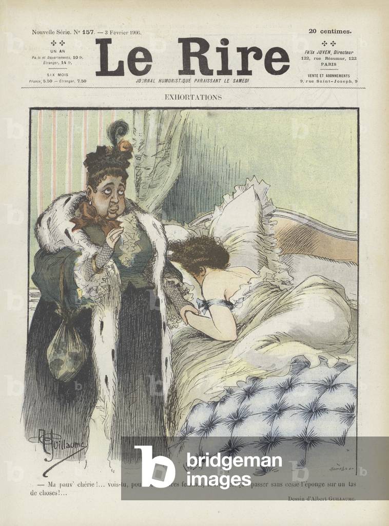 Illustrazione per Le Rire (color lito)