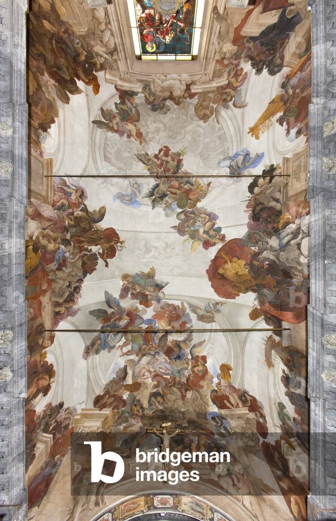 Bild von Gemälde "Tresor mit Fresken" 1696 von Paolo Pagani