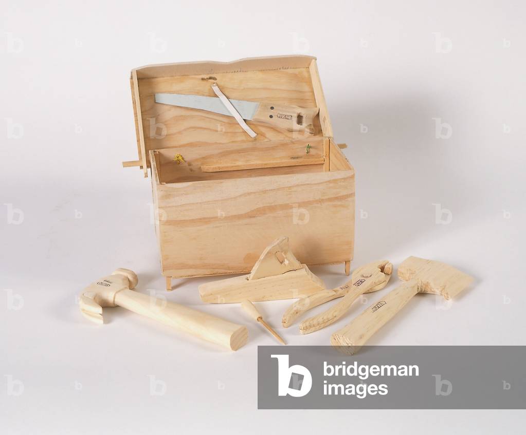 Cassetta portautensili, 1998 (legno di balsa non finito)