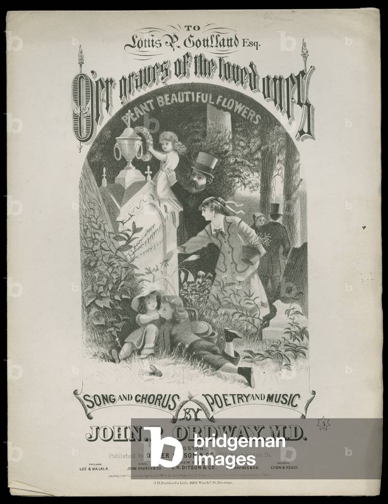 Orr Gräber der Liebsten, 1868 (Druck)