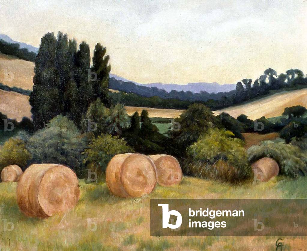 Bild von Gemälde "Eynsford Valley" von Cristiana Angelini