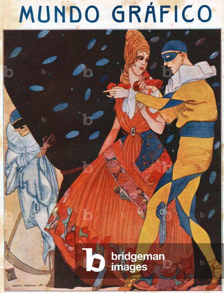 Image de Estampe représentant Couverture du magazine Mundo Grafico 1929